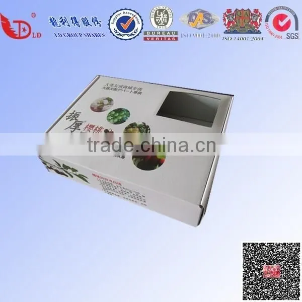 Beautiful offset printing carton box,customized coated paper carton box