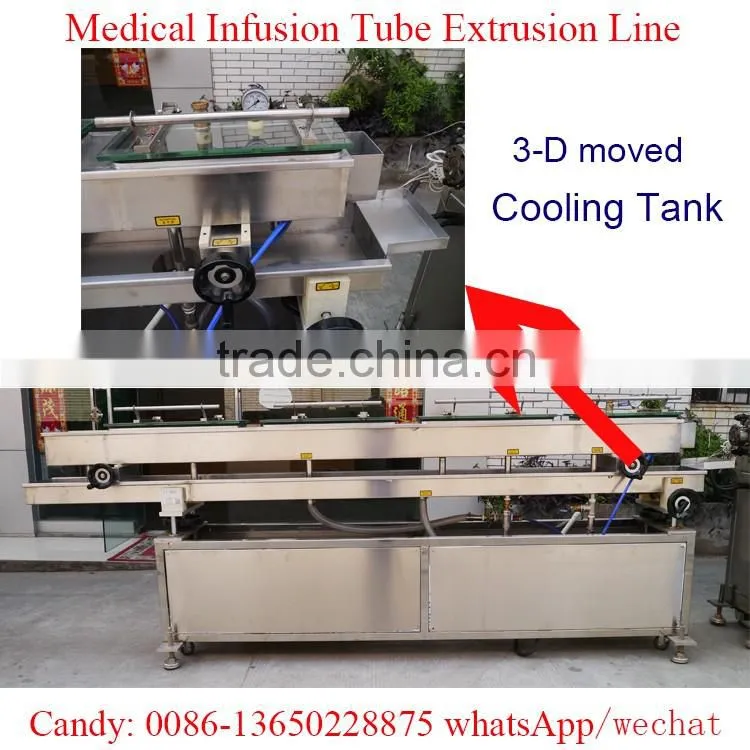 Disposable medical Infusion set with 1.5M length flexibility tube extrusion line
