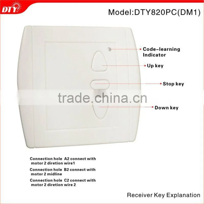 DC motor wireless remote control