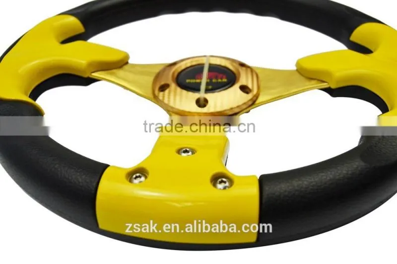 High quality plastic steering wheel racing car steering wheel