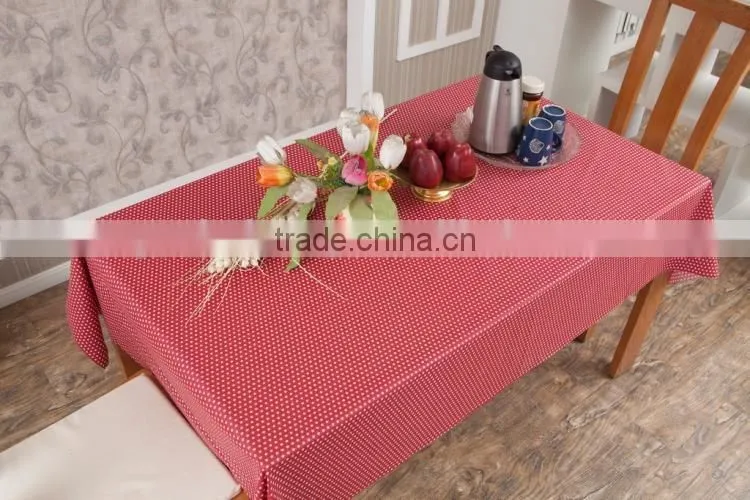 Cheap table cloth/ dining room table cloth/blue tablecloth