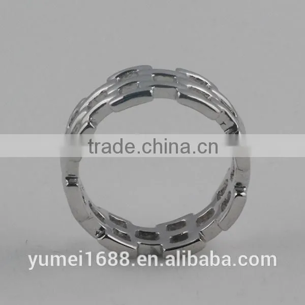 Professional Factory Wholesale Fashion Ring, New Crystal Ring, Stainless Steel Ring