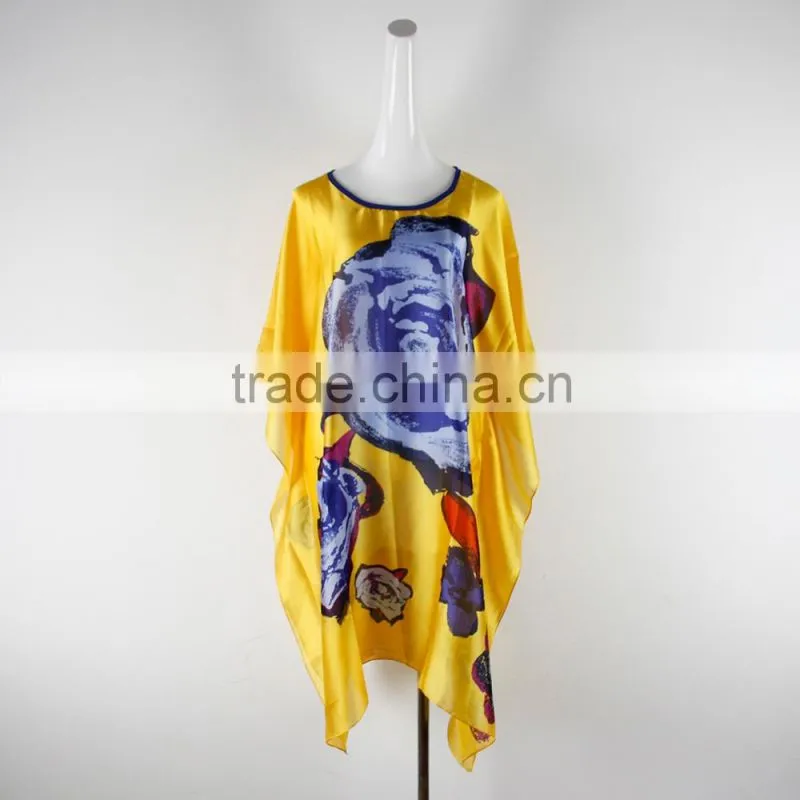Summer Women Fashion Casual Shirt Bat Sleeves tops women casual dress