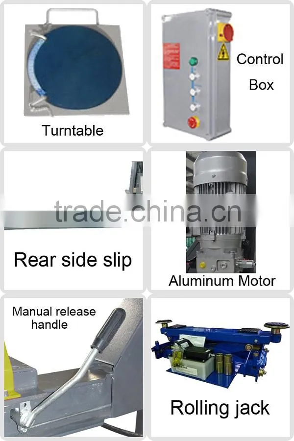 4 post heavy duty quick lift car lift