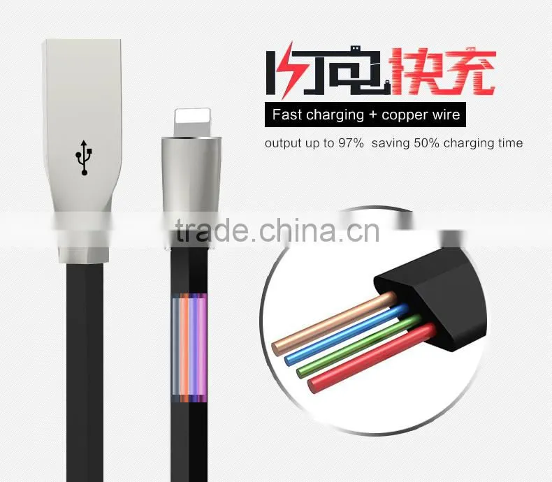 Universal in car multi-function usb charger cable for iphone 6