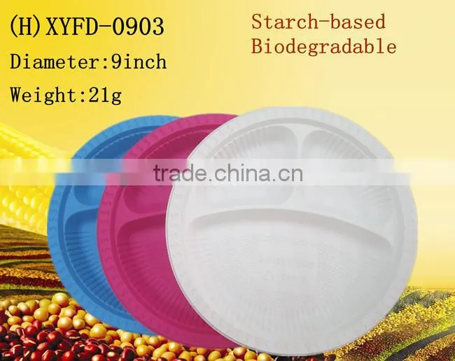 biodegradable disposable plate Custom Design Dinner Plates