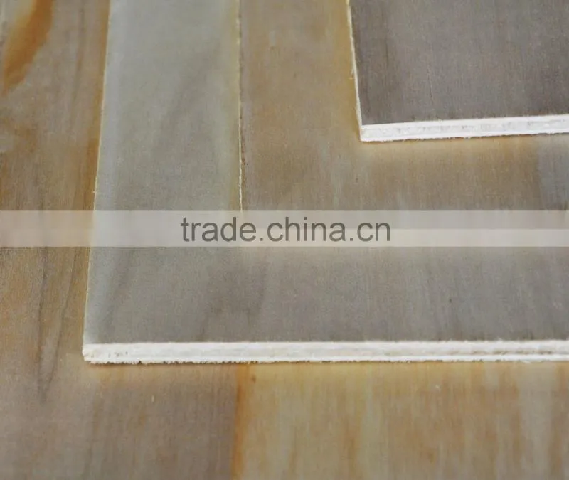Superior Golden Peach Surface Poplar Muti-layer Veneer Plywood Melamine Coated Plywood