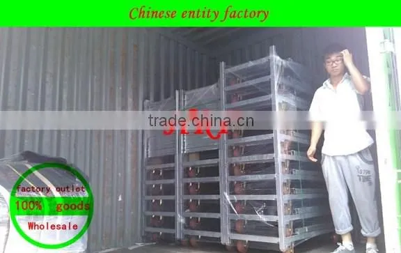 Iron mesh material push flower cart Garden tool cart TC032