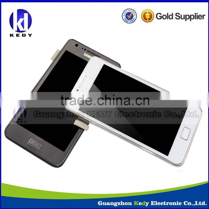 Original for Samsung S2 LCD I9100 LCD with digitizer with frame
