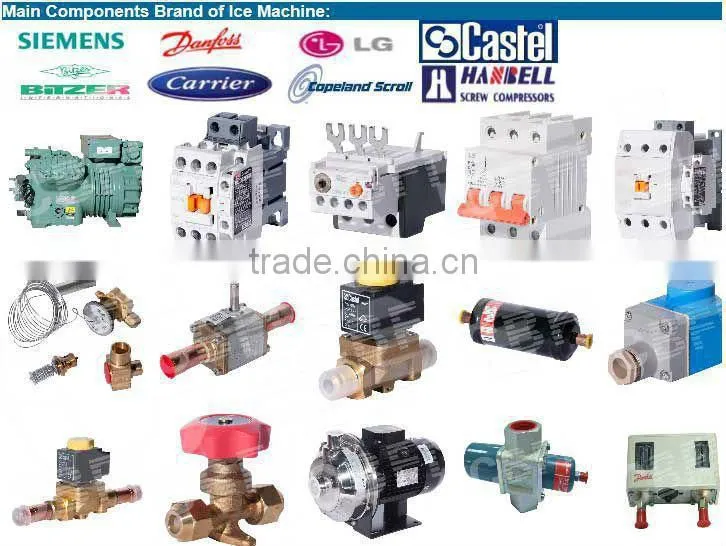 best China 20 tons cube ice machine manufacturer