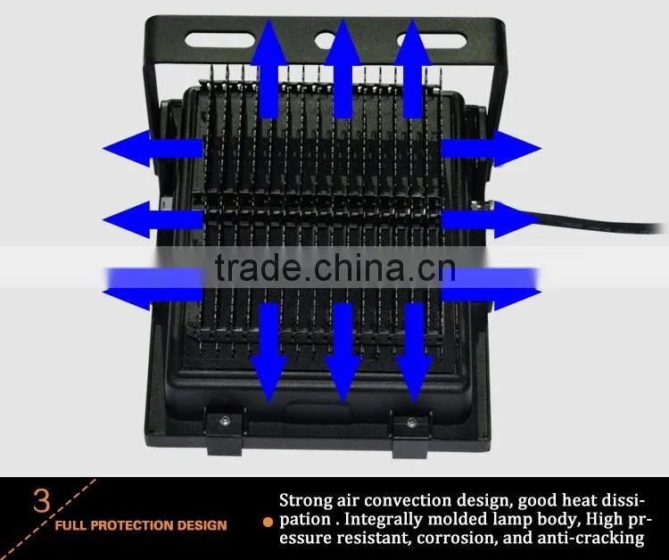 5Years Outdoor Lighting LED Street Lights 200W LED Flood Lights IP65 Waterproof