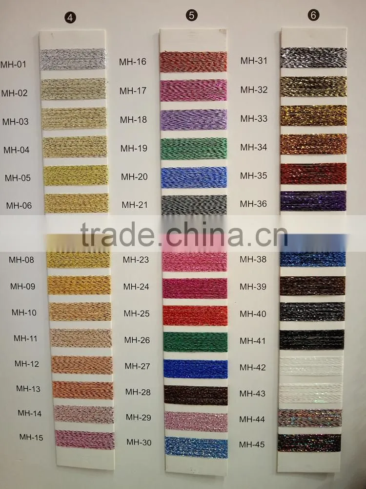 alibaba express metallic embroidery thread yarn in cheap price for embroidery and knitting be in