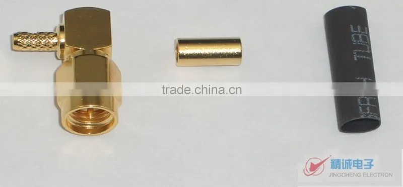 SMA connector,male for LMR240,crimp ,LMR240 connector