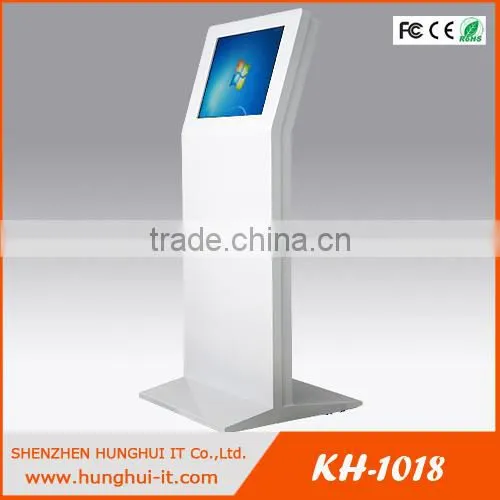 Touch screen with UPS voip telephone kiosk all in one kiosk