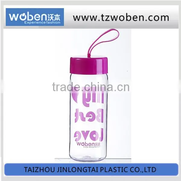 Plastic 400ml PC kids water bottle China supplier