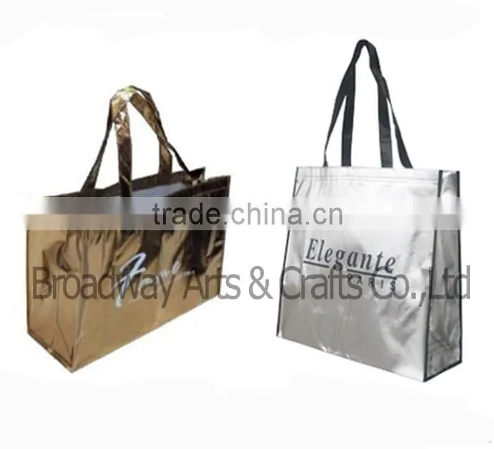 Cheap Printed foldable recyclable laminated PP non woven bag