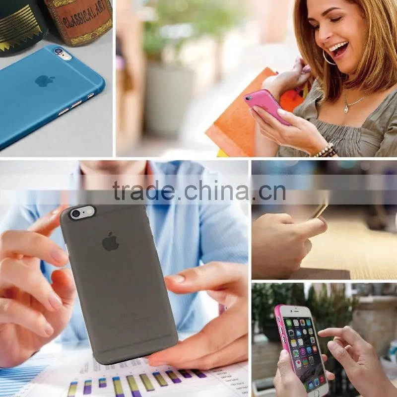 0.35mm Colorful cases smartphone back cover for iPhone 6, for iPhone 6s case 4.7 inch