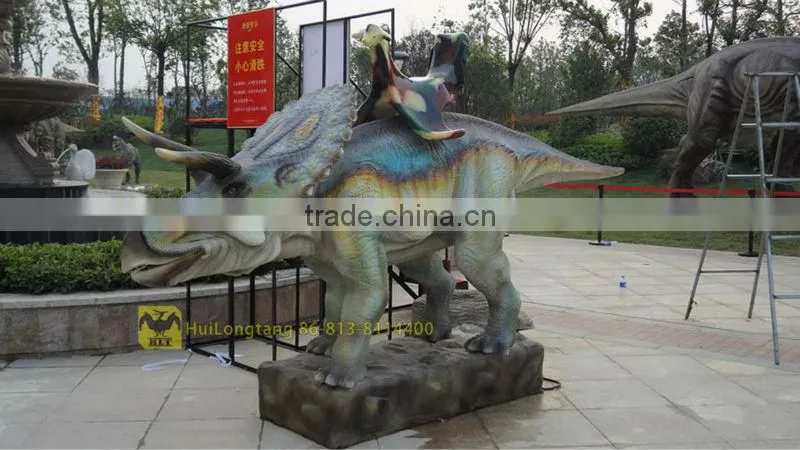 Walking dinosaur kid rides for outdoor park