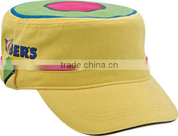 fashion cotton embroidery camouflage military cap,army cap and hat