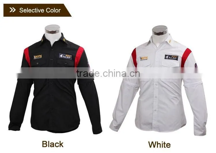 Anti-UV Wholesale Fishing Shirts100% Polyester Sportswear