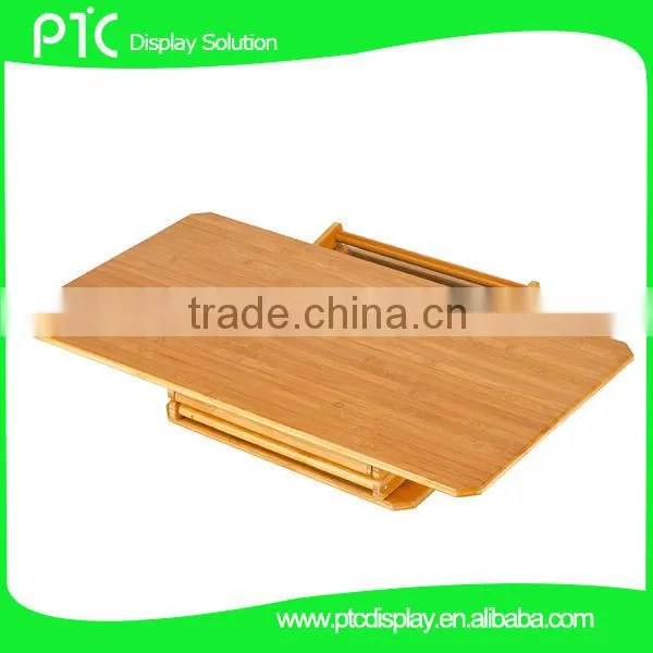 Wood brochure holder, bamboo material