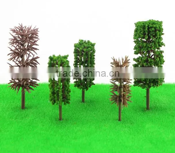 2015 new, Scale models, family model tree,Ho scale model train layout tree, large plastic trees,MT-27