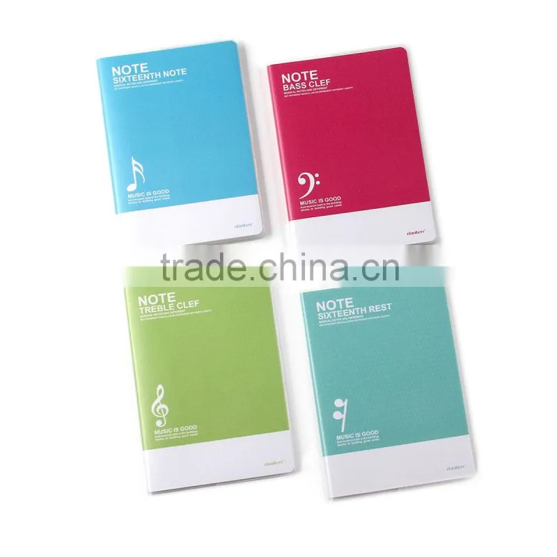New design notebook A4/A5/A6 note book for students