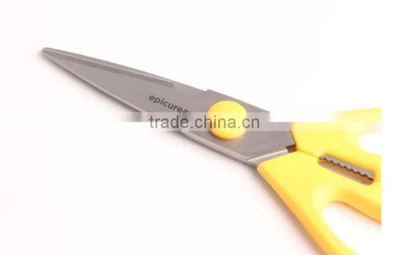 High quality detachable kitchen scissors serrated scissors