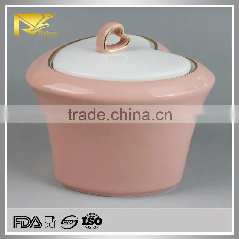 Wholesale Tableware Set Ceramic Storage Jars Tea Coffee Sugar Jar