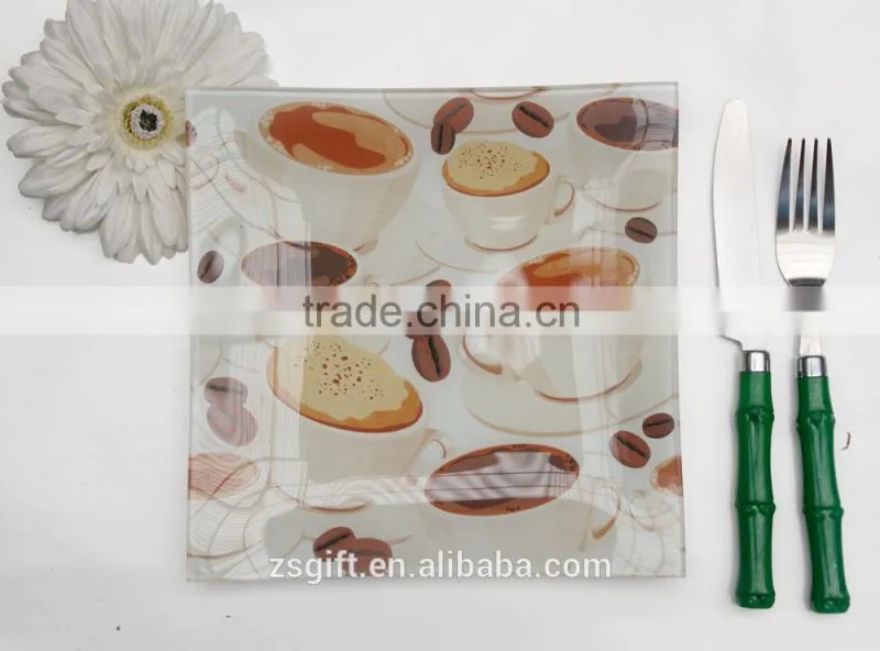 2015 new sell well clear glass plate product