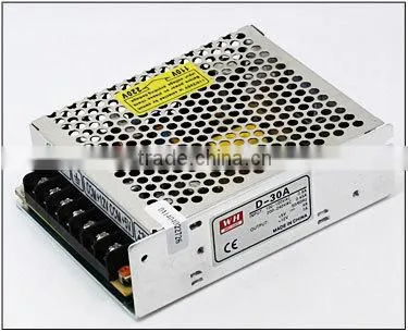 High Efficiency 30w dual output switching power supply 12v smps