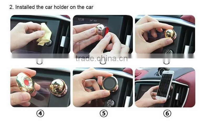 magnetic car phone holder 360