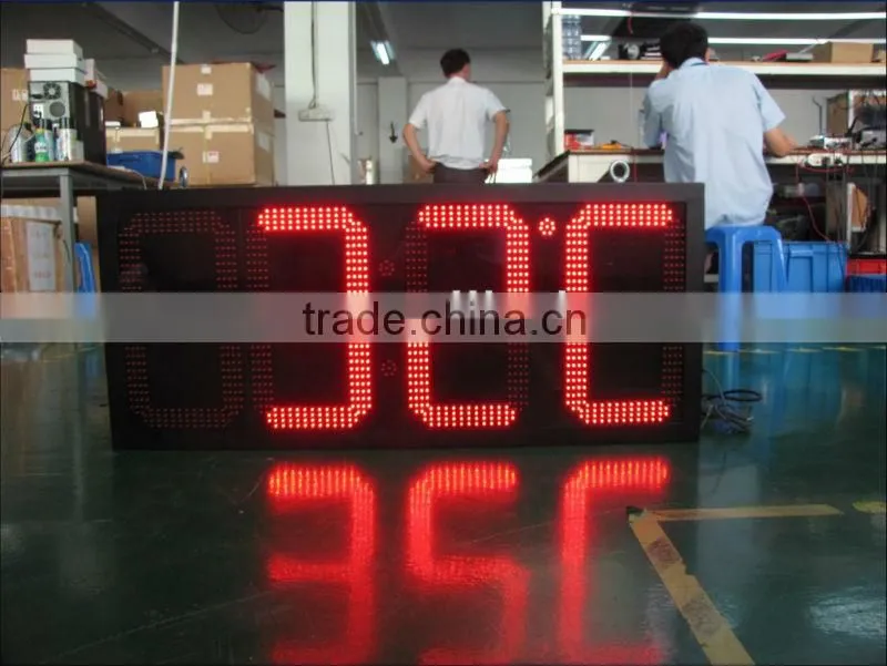 6 inches 7 segment countdown timer counter score indicator/led digital timer display