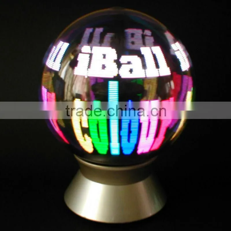 Promotional disco Mira ball full color LED Message Ball