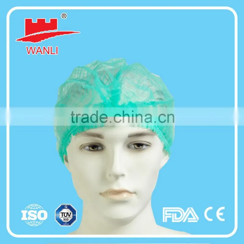 disposable surgical caps colorful High Quality Low Price Hotel Use Disposable White Shower Cap