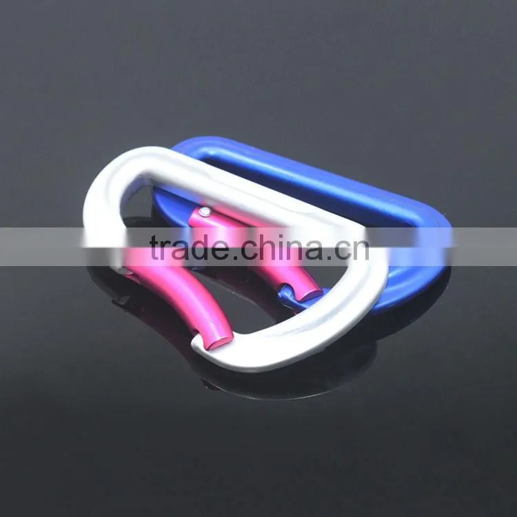 high quality hardware assorted D ring aluminum carabiner bulk