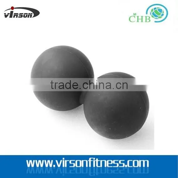 Ningbo Tiger Fitness Lacrosse Ball /Double Lacrosse Ball/Peanut Massage Ball /Muscle Roller Lacrosse Ball