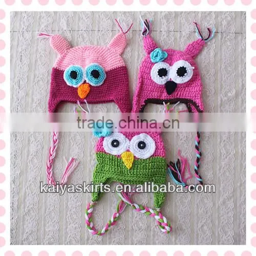 New arrival cute animal Crochet Baby Hat Wholesale