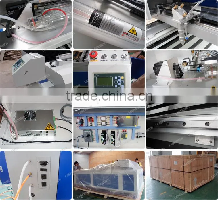 large size leather laser cutter co2 / laser cutting machine for cloth LM-1325