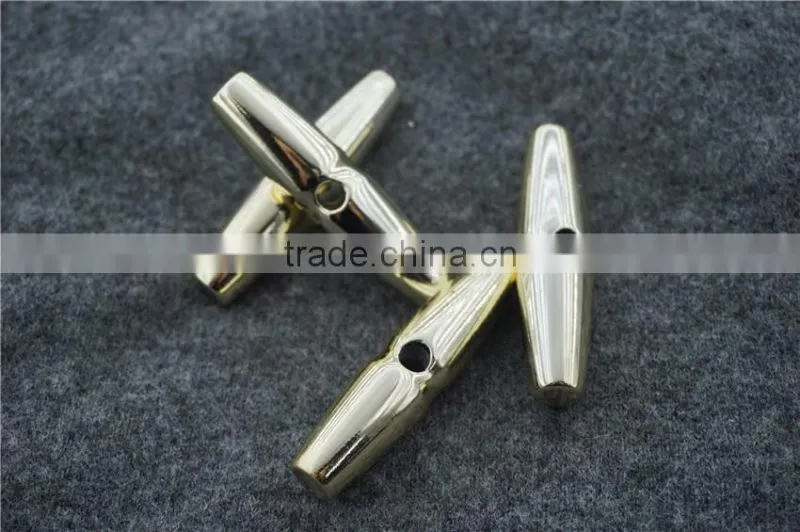FASHION PLATING SIGLE HOLE BAR BUTTON FOR CLOTHING