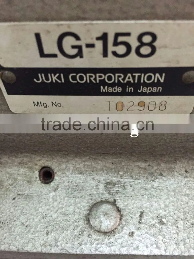 Reconditioned Japan JUKI LG-158 long arm sewing machine uk Canada used