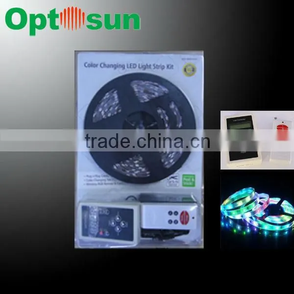 flexible smd5050 led ws2801 controller dream color strip with CE/RoHS approved
