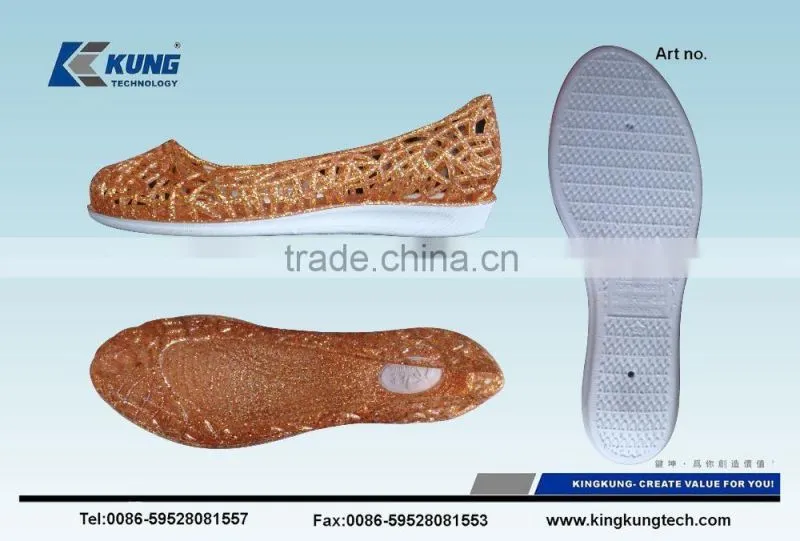 Two color PVC airblowing mould