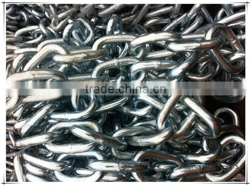 high quality studless link marine anchor chain grade U1
