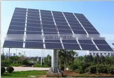 Double axis solar tracking system