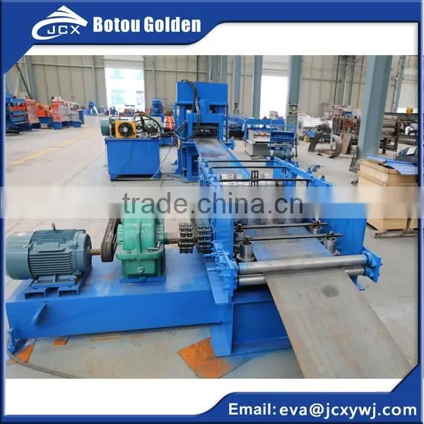 w beam guardrail production line manufacture