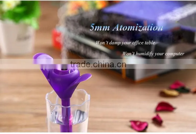 USB mini clover home air freshener diffuser/portable perfume mist diffuser