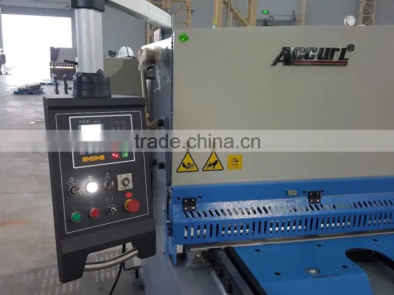 Accurl brand small shearing machine, hydraulic cutter machine