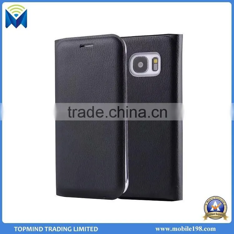 Promotion price phone case for samsung galaxy j510 leather flip cover case