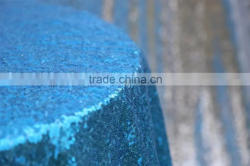 3MM Sequin Fabric Square Table Overlay